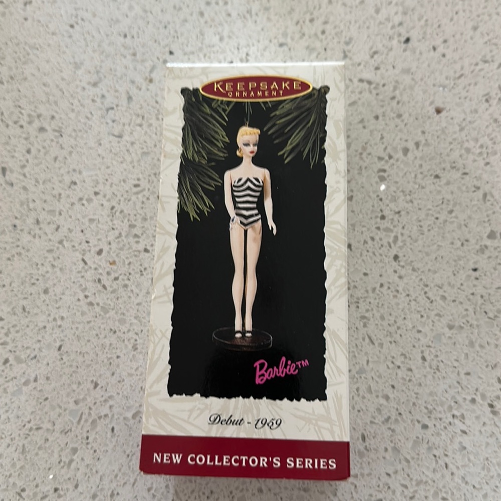 Hallmark keepsake ornament Barbie